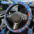 Disney Stitch 15in Steering Wheel Cover Cute Cartoon Character Universal Car Accessories for Steering Wheel Protector Automobile. 