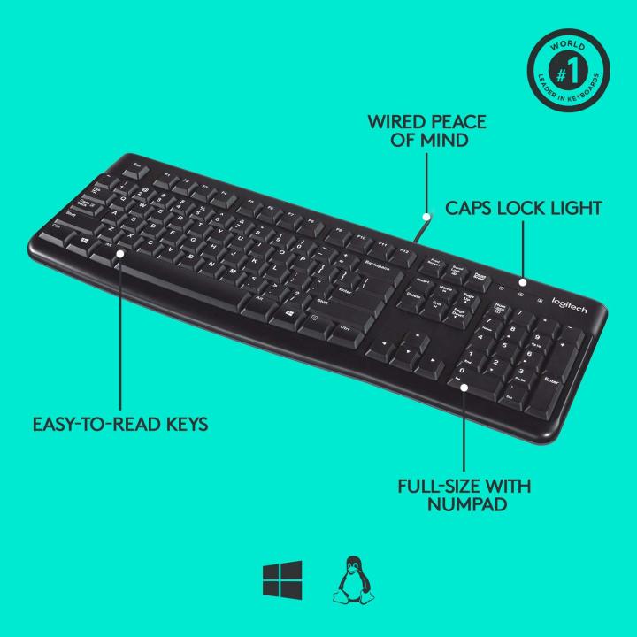 K120 USB Keyboard logitech