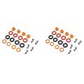 2X Fuel Injector Repair Kits for-BWM K100 Motorcycle Injector Parts 0280150210 0280150705 Replacement Parts for AY-RK003. 