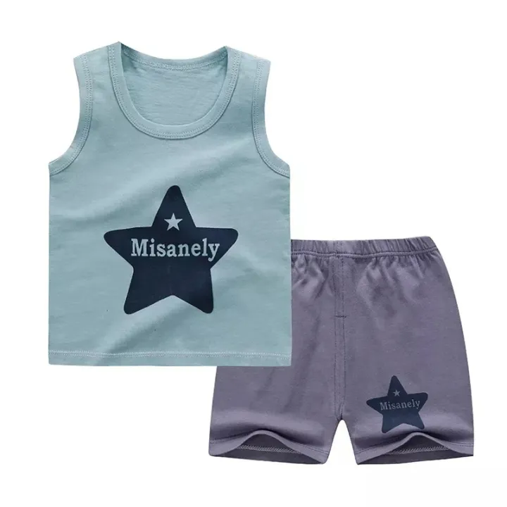 bbuy%20Kids%20Clothing%20Set%20Pack%20of%203%20Summer%20Comfortable%20Materials%20Stylish%20Designs%20Sandos%20and%20Shorts%20Multi%20Colors%20-%20Image%204