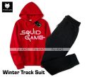 SQUID GAME Printed Tracksuit for _Unisex Winter Collection Thick & Fleece Febric Hoodie & Trouser for _Boys_&_Girls Gym Track Suit. 