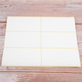 Blank Handwriting Can Paste Name Number Stickers, Sticker Labels, Self-Adhesive Labels, White, Small Durable Easy to Use White. 