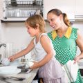 Dish Cloth 100% Cotton Kitchen - Towel Cleaning Dish (Pack of 10pcs). 