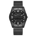 Popular StyleFashion Numbers Black Men's Watch Silicone Strap Men's Watch Wholesale-fashion waterproof business luxury wrist watches stylish gift. 