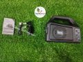 Portable Solar Rechargeable Bluetooth Speaker With LED Torch Light USB Memory Card Supported. 