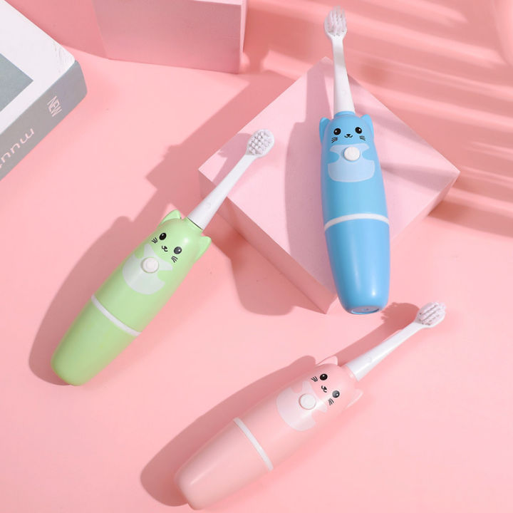 Strictly select children's U-shaped electric toothbrushes, baby 3-5-7-8-12 years old, children's soft bristle sonic cartoon toothbrushes