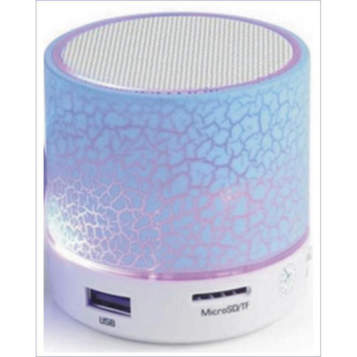 Wireless Led Mini Portable Speaker & Music Player Multicolor