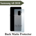 Samsung A8 2018 Back Matte Protector. 