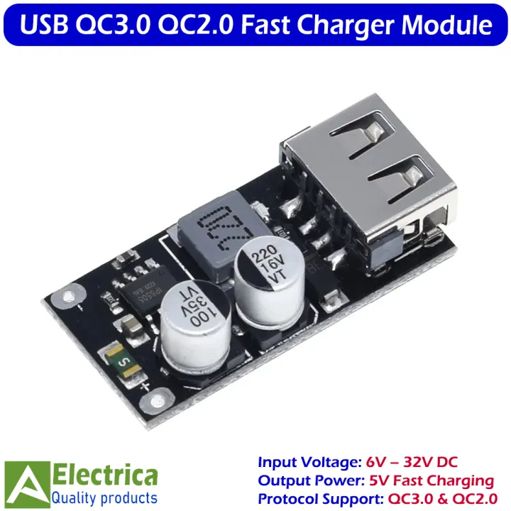 USB%20QC3.0%20QC2.0%20DC-DC%20Buck%20Converter%206V%E2%80%9332V%20to%205V%20Fast%20Mobile%20Charging%20Module%20with%20Overcurrent%20Protection%20by%20Electrica%20-%20Image%205