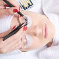 Professional Eyelash Extension 2 Pcs Tweezers Set Straight and Curved Pointed Tips Tweezer Beauty Tools. 