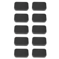 10 Pcs 95X60X21mm Black Tin Box Black Metal Box with Matte Candy Box Small Box. 