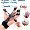 Finger Hand Gripper - Veins Finger Exerciser Hand Strengthener Home & Gym Hand Trainer - Hand Gripper - Hand Gripster - Exercise Tool - Silicone Made Strong Body Building - Grip training equipment. 