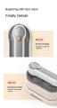 Konka Mini Garments Steamer Steam Iron for Clothes Portable Travel Size, 1000W Portable Steamer and Iron 2 In 1 Wet amd Dry Ironing 180 Rotating Small Handheld Travel Steamer Compact & Light Weight 120V Small Travel Steam Iron for Wrinkle Remover Travel. 