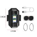 Rechargable 7 Colors In 1 Led Aircraft Strobe Lights Anti Collision Warning Light. 