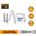 Ingco Multi Purpose 15.5 Foot Aluminum Ladder. 