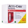 Accu Chek Performa 100 strips use with only performa meter.. 