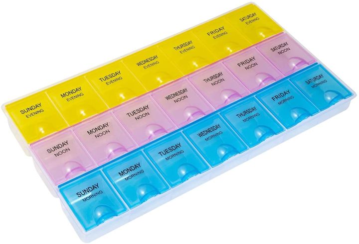 Safdar%20Mart-%20Weekly%20Pill%20Organizer%203%20Times%20a%20Day,%20Travel%20Friendly%20Pill%20Box%207%20Day%20with%20Large%20Compartments%20and%20Sturdy%20Design,%20Portable%20Medication%20Reminder%20for%20Vitamins%20/Fish%20Oils%20/%20Supplements%20(Weekly%20Pill%20Organizer%203%20Times%20a%20Day)%20-%20Image%203