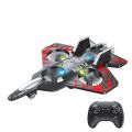 RC Jet Plane with Durable EPP Foam Body | 2.4GHz Remote Control | One-Touch Takeoff/Landing | LED Lights | Headless Mode | 360 Flip RC Airplane Toy for Kids  Kids and Adults,3D Flip Airplane Toy with Colored Lights USB Charging. 