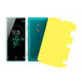 Sony Xperia XZ3 Front Jelly Protector Soft Film Protection TPU Hydrogel With Sides Cover For Sony Xperia XZ3 - Transparent. 