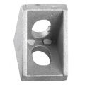 10 Pcs 2020 Aluminum Corner Bracket, L Shape Right Angle Joint Bracket Fastener (20mmx 20mm x 17mm) & 100 Pcs M5 Hammer Nut Carbon Steel Aluminum Connector T Fastener Sliding Nut. 