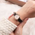 ZUNPAI Women's Watch, Waterproof Stainless Steel Square Wristwatch. 