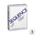 Sequence Strategy Board Game Imported Best Quality New Special Edition Sequence for Kids Hard Thick Laminated Board 15 x 20 Inches With Plastic Cards and Multicolor Chips For Adult Kids. 