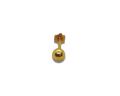 Ball Nose Pin in Pure Gold | Stud Nose Pin-Gold-Simple and Elegant Designs. 