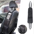 New Multifunctional Car Seat Storage Bag Car Side Seat Hanging Bag Mesh Organizer Multi-Pocket Phone Holder Car Interior Accessories. 
