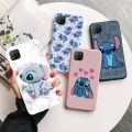 For Huawei P40 Lite Nova 6 SE Soft Silicone Disney Cartoon Stitch Phone Case For Huawei P40 Lite 4G JNY-L21A Nova6SE Fundas Etui. 