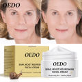OEDO Anti-aging Face Cream Snail Face Cream Anti-wrinkle Lightening Wrinkles Whitening Moisturizing Face Nourishing Skin Care. 