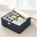 Drawer Organisers Underwear Washable Underwear Storage Box Fabric Household Closet Organizer Oxford Cloth Socks Bra Underwear Organizer With Cover. 