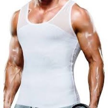 Premium Men’s Slimming Compression Vest – Chest & Abdomen Shaper Shirt