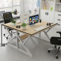 Office Work Station for 2 people working table Office Table Desktop. 