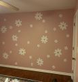 Daisy Wall Decals Flower Wall Stickers Decal Decor Vinyl Home Decoration Living transfers Living Room Painting Kitchen ET. 