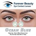 Ocean Blue COSMETIC COLORED CONTACT LENSES Eye Contact Lenses Forever Beauty / Disposable Lenses / Lense, Eye Lense / Color Lense / Eye Lenses For Girls Women Men shopforever.pk. 