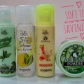 Softtouch Pack Of 4 Soothing Lotion Skin Shiner booster 120ml Whtening Powder. 