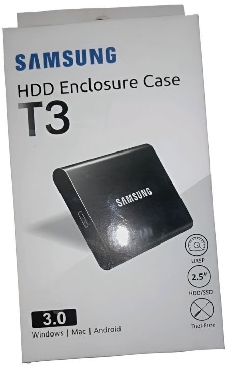 USB HDD CASE - ENCLOSURE - LAPTOP HARD DISK CASE WITH CABLE