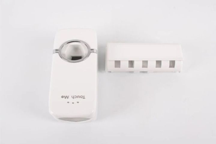 Bathroom Accessories Set – Toothbrush Holder, Automatic Toothpaste ...