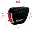 1- PC of Motorcycle Side Box (Right Side) | Tail Box | Tourist Box With LED Back Light STEELA. 