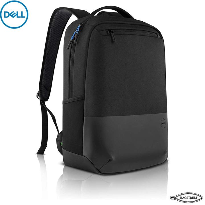 Dell Pro Slim Backpack 15-Keep Your Laptop, Tablet and Everyday Essentials securely Protected Within The eco-Friendly Dell Pro Slim Backpack (PO1520PS), a Slim-fit Backpack Designed for Work and More - Black