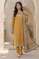 Zellbury Unstitched 3 Piece Lawn Shirt Shalwar Dupatta - 8062 Unstitched Fabric For Women - Unstitched Suit For Women - Lawn Dupatta Cambric Trouser - Summer '1.0 - Essential Unstitched Collection-2026. 