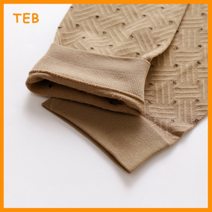 Last%20Wish%203%20Pairs%20Ladies%20Socks%20-%20Thumb%20Socks%20Dot%20Print%20-%20Black%20&%20Skin%20-%20High%20Quality%20Socks%20For%20Womens%20-%20Image%204