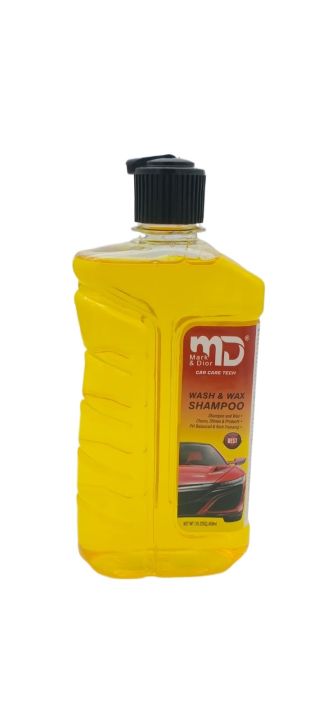 Car Wash n Wax Shampoo 500ml MD Ultra Shine Car & Bike Wash & Wax Shampoo