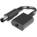 Dongle Tip Converter Adapter for HP_ and Del DC Cable 4.5MM to 7.4MM 734734-001 7347630001 HP dv4 dv5 dv6 dv7 zbook 15 17 G1 G2 EliteBook 850 750 820 720 G1 G2 Del Latitude e6430 e7270 e7470 (1PACK). 