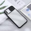 Iphone 11 Window Shutter Slide Camera Protective Case Lens Protection Anti-fall Back Cover. 