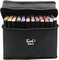Dual Side Sketch Markers - Alcohol Markers, 12 - 120 Colors Dual Tip Art Markers for Kids Marker Pens for Adult Coloring Painting Supplies Perfect for Painting, Coloring, Sketching and Drawing - Copic Twin Double Head Marker 60 and 80 colour set. 
