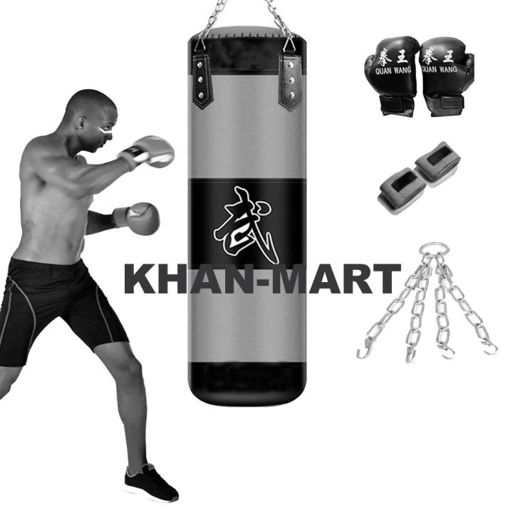 Boxing%20Bag%20with%20chain%20Boxing%20Gloves%20and%20Hand%20bandages%20Wraps%20Boxing%20Kit%20Full%20Set%20Punching%20Bag%20for%20Men%20Girls%20Adults%20Length%203%20feet%20and%204%20Feet%20-%20Image%206