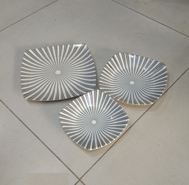 Plates%20-%20Melamine%20Dinner%20Plates%20-%20High%20Quality%20Melamine%20Pattern%20Design%20Dinner%20Plates%20-%20Set%20of%206%20-%20Image%205