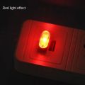 1Pc Car Mini USB LED Atmosphere Lights Car Interior Neon Decorative Lamp Emergency Lighting Universal PC Portable Plug and Play. 