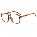 GMLV New Fashion Large Frame Flat Lens Computer Anti Blue Light Eye Protection Glasses for Men Women. 